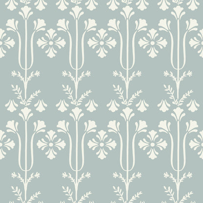 Magnolia Home Book 4 Lydia Wallpaper - Blue