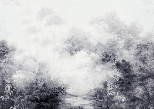 Magnolia Home Woodlands Wall Mural - Black & White