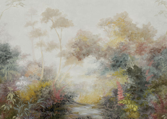 Magnolia Home Woodlands Wall Mural - Multicolor