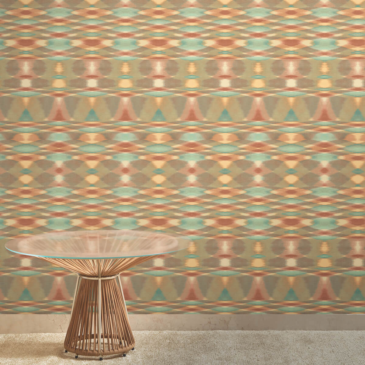 Missoni Home 4 Sunrise Flame Wallpaper - Multicolored