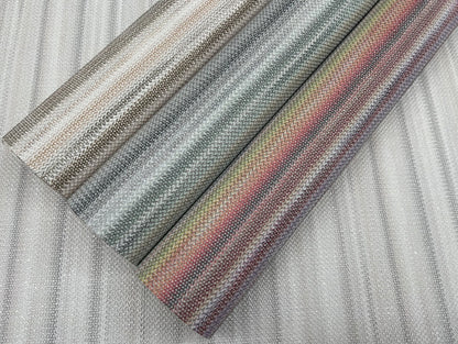 Missoni Home 4 Striped Sunset Wallpaper - Blue Gray