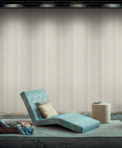 Missoni Home 4 Striped Sunset Wallpaper - Beige