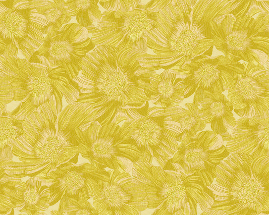 Missoni Home 5 Anemoni Wallpaper - Yellow