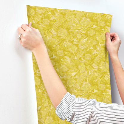 Missoni Home 5 Anemoni Wallpaper - Yellow