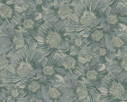 Missoni Home 5 Anemoni Wallpaper - Teal