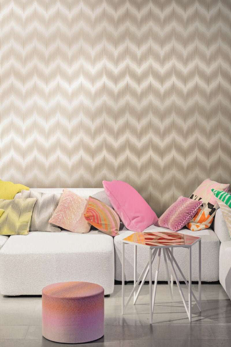 Missoni Home 5 Ande Wallpaper - Neutral