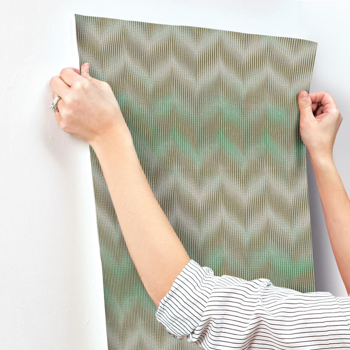 Missoni Home Ande Wallpaper - Green