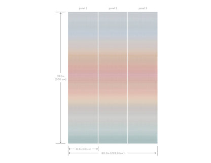 Missoni Home Oleg Wall Mural - Multicolor