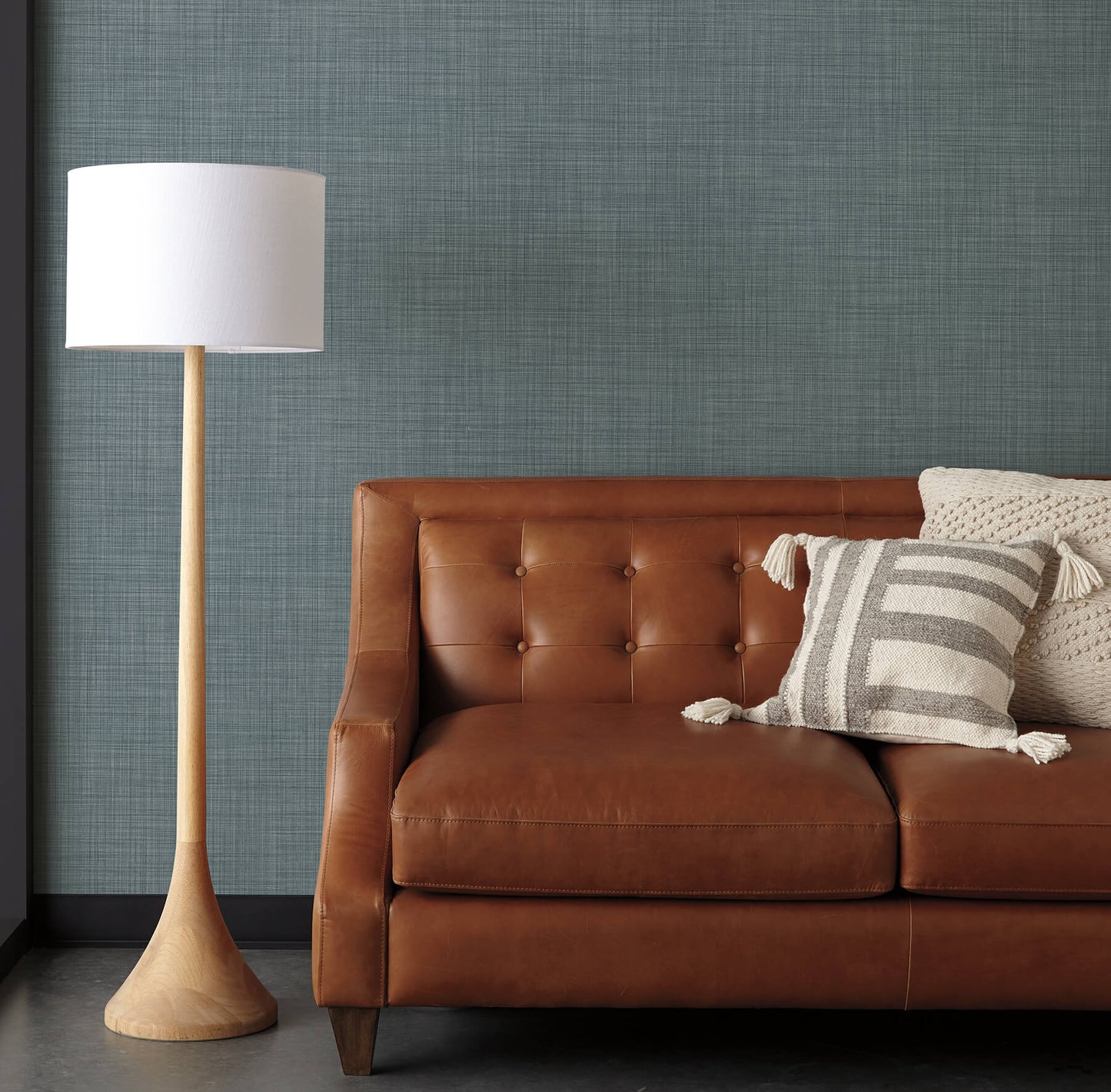 54 in. Magnolia Home High Performance Crossroad Wallpaper - Reservoir