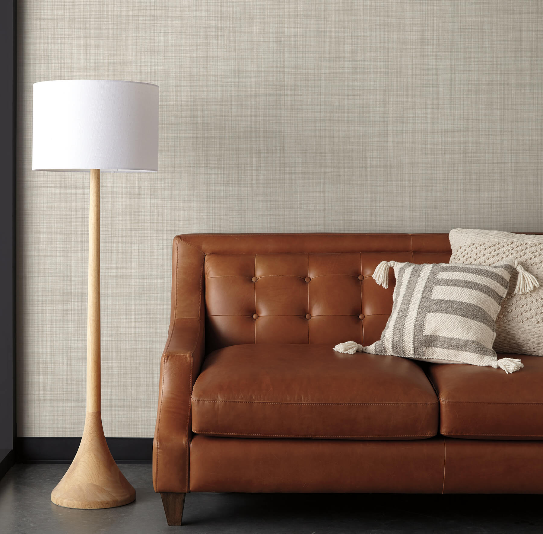 MJ4823 Magnolia Home High Performance Crossroad Wallpaper - Oat