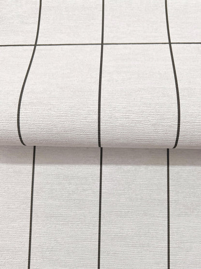 54 in. Magnolia Home High Performance Boulevard Wallpaper - Charcoal