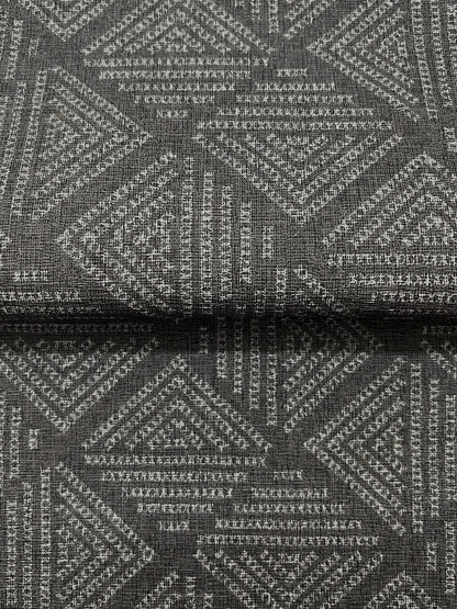 54 in. Magnolia Home High Performance Center Square Wallpaper - Charcoal