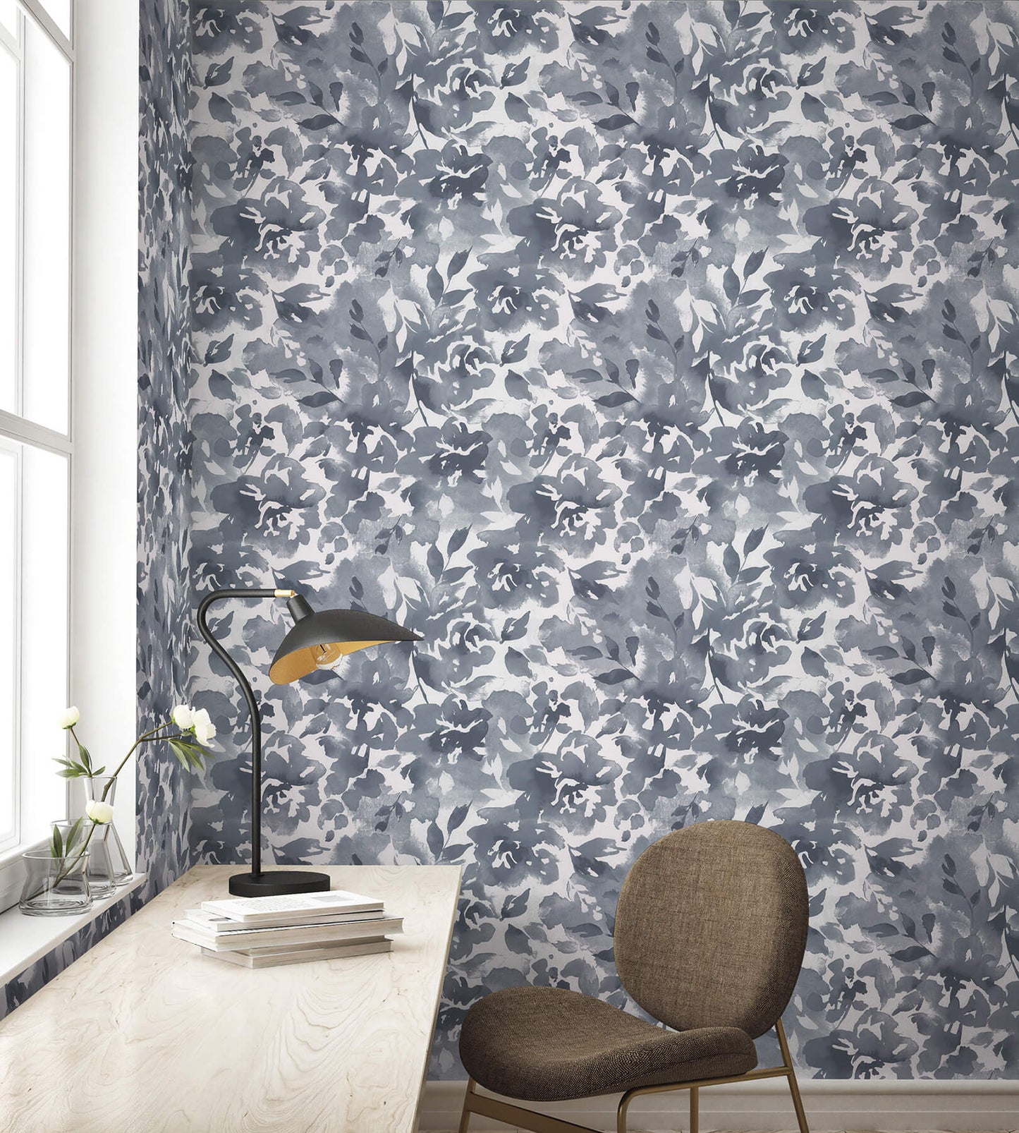54 in. Magnolia Home High Performance Lakelynn Wallpaper - Lakefront