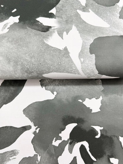 54 in. Magnolia Home High Performance Lakelynn Wallpaper - Charcoal