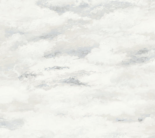 Mediterranean Plein Air Wallpaper - Gray