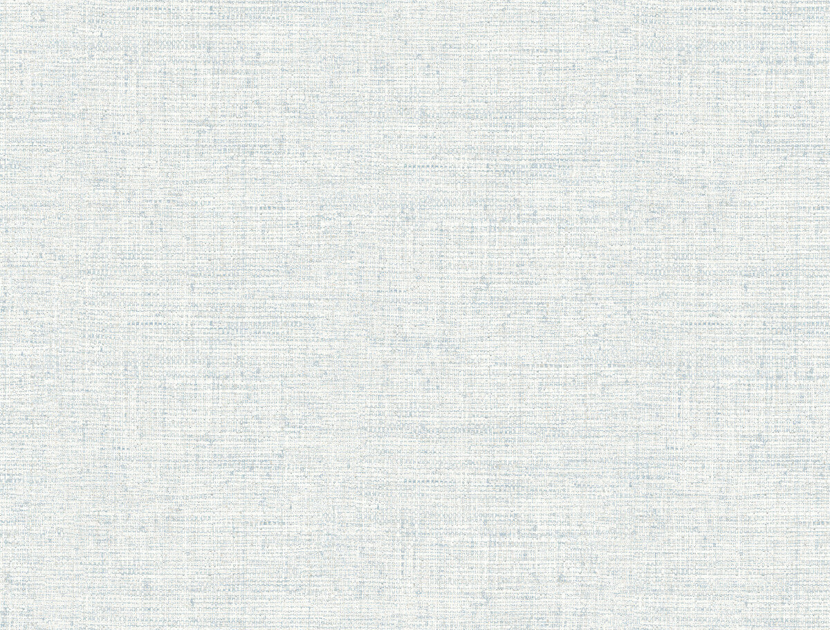 Mediterranean Papyrus Weave Wallpaper - Blue