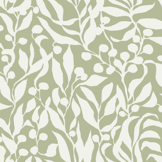 Montecito Olive Mill Wallpaper - Palm