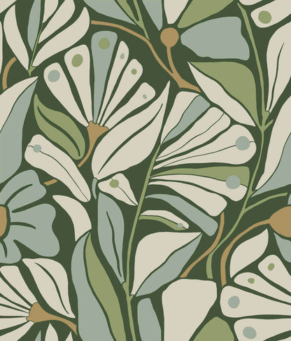 Montecito Cabana Club Wallpaper - Lush