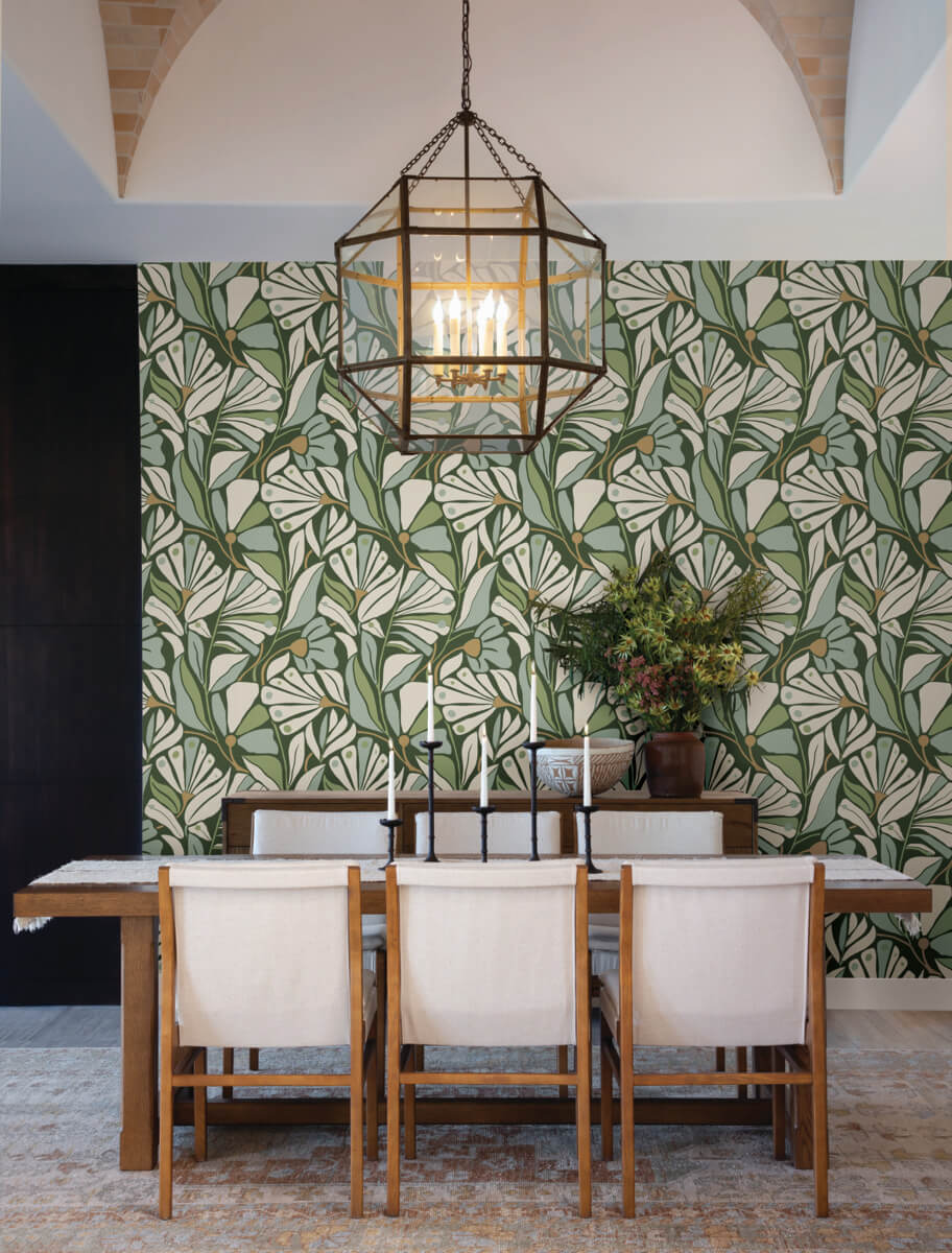 Montecito Cabana Club Wallpaper - Lush