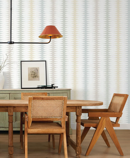 Montecito Woven Desert Wallpaper - Coastal