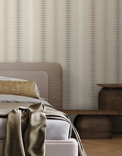 Montecito Woven Desert Wallpaper - Mirage