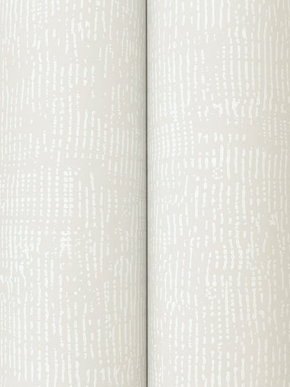 Montecito Trabadillo Plaster Wallpaper - Salt