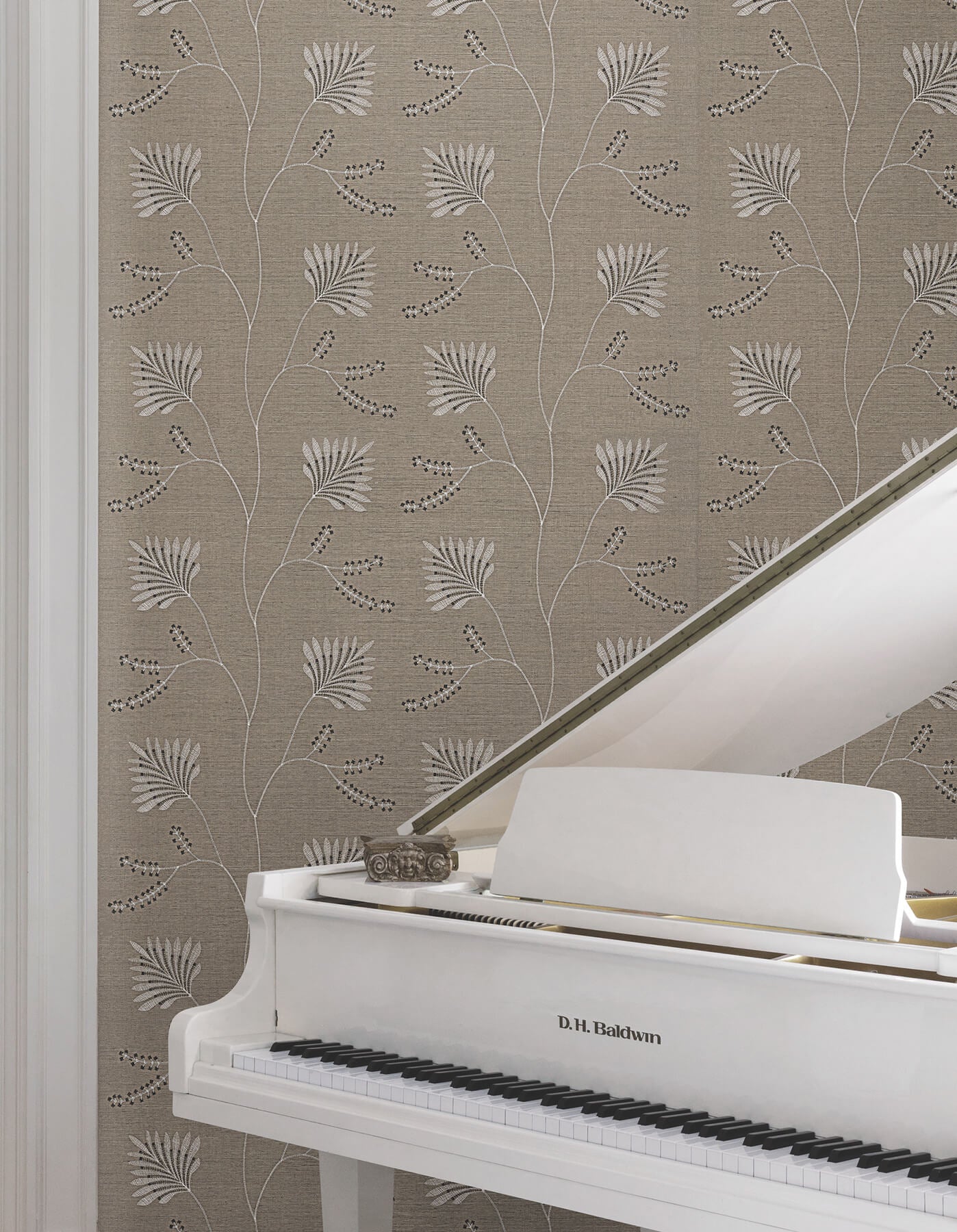 Ronald Redding Astoria Laelynn Wallpaper - Taupe