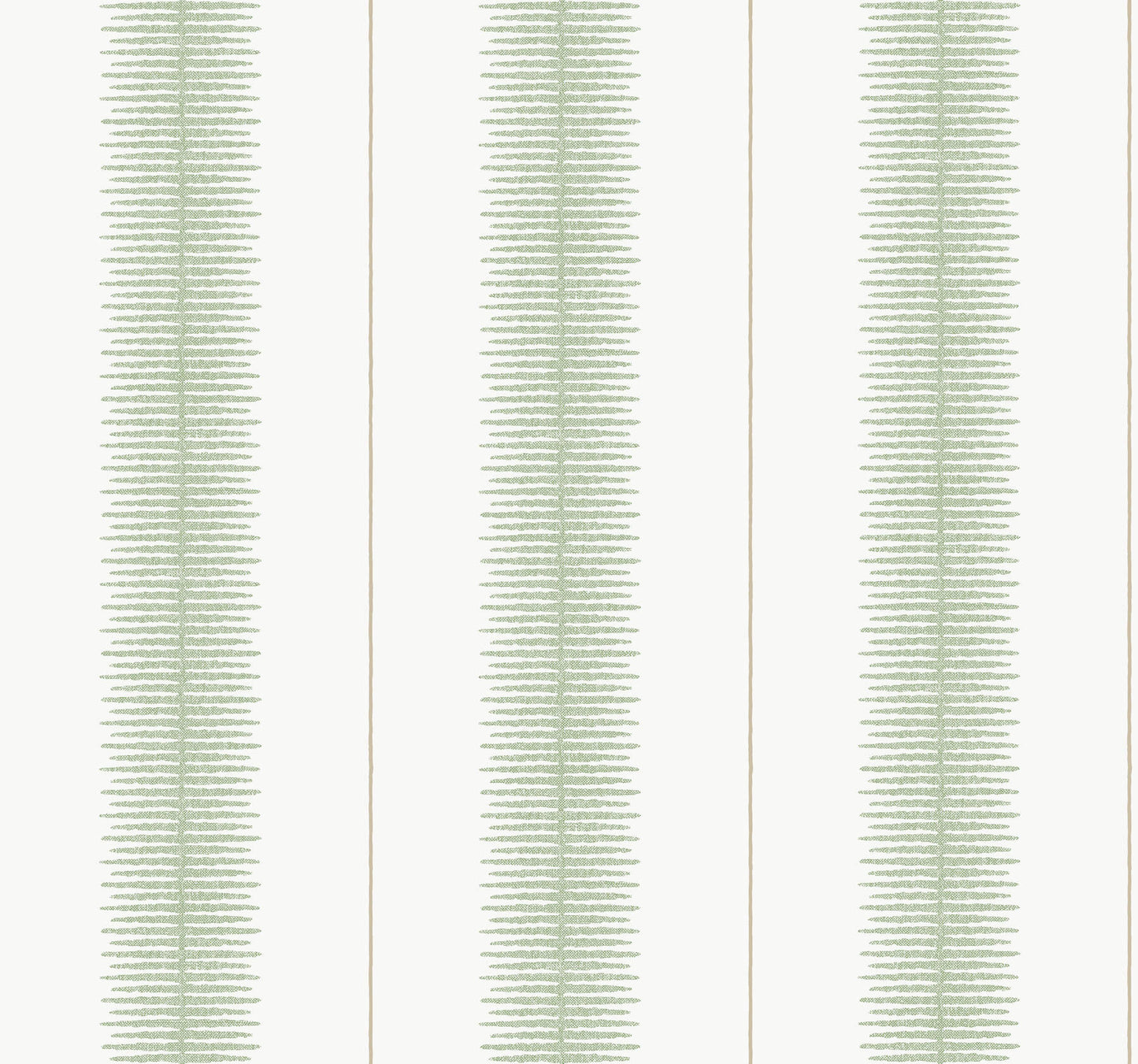 Ronald Redding Astoria Tandem Stripe Wallpaper - Green