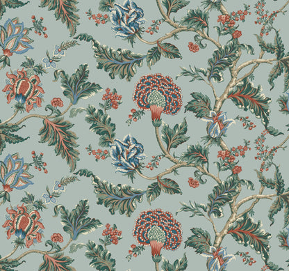 Ronald Redding Astoria Monroe Wallpaper - Teal