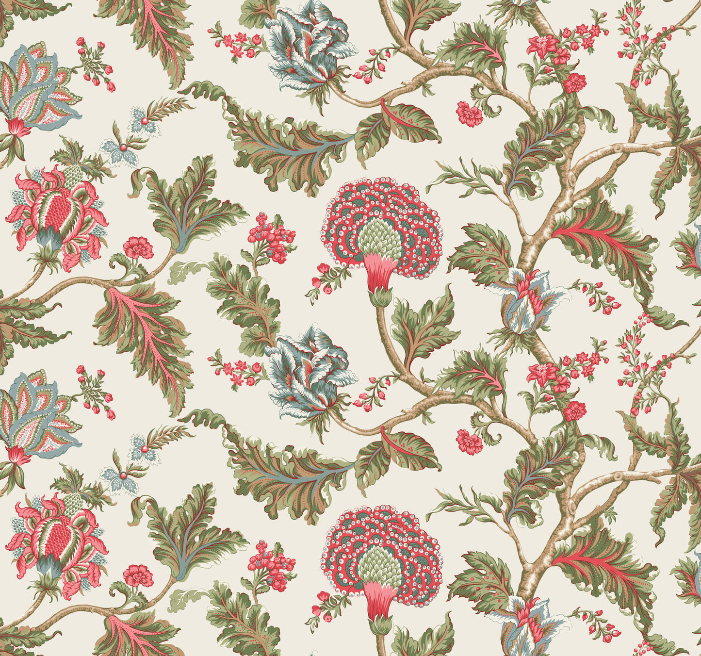 Ronald Redding Astoria Monroe Wallpaper - Rhubarb