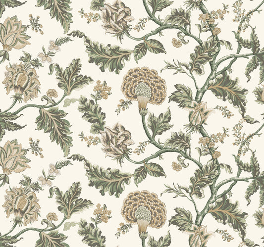 Ronald Redding Astoria Monroe Wallpaper - Green