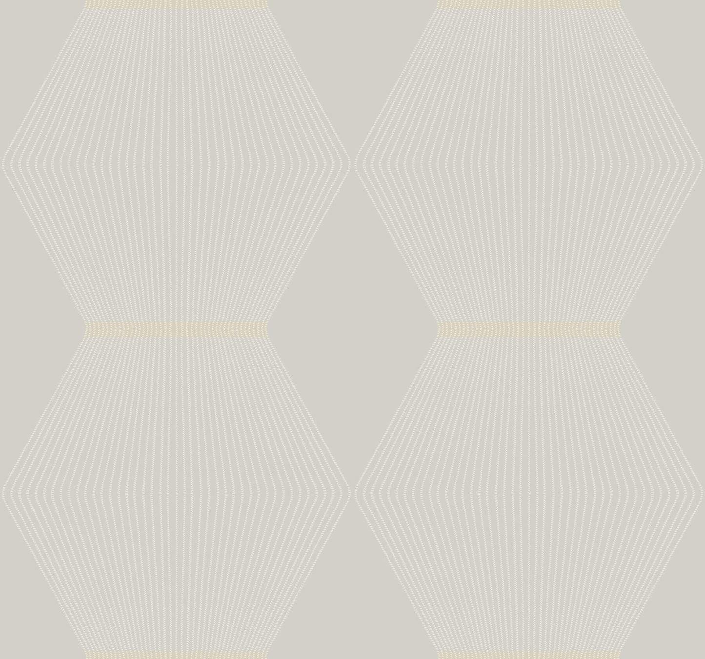 Ronald Redding Astoria Diamond Legacy Wallpaper - Soft Grey