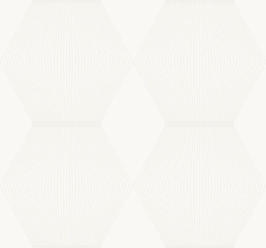 Ronald Redding Astoria Diamond Legacy Wallpaper - White