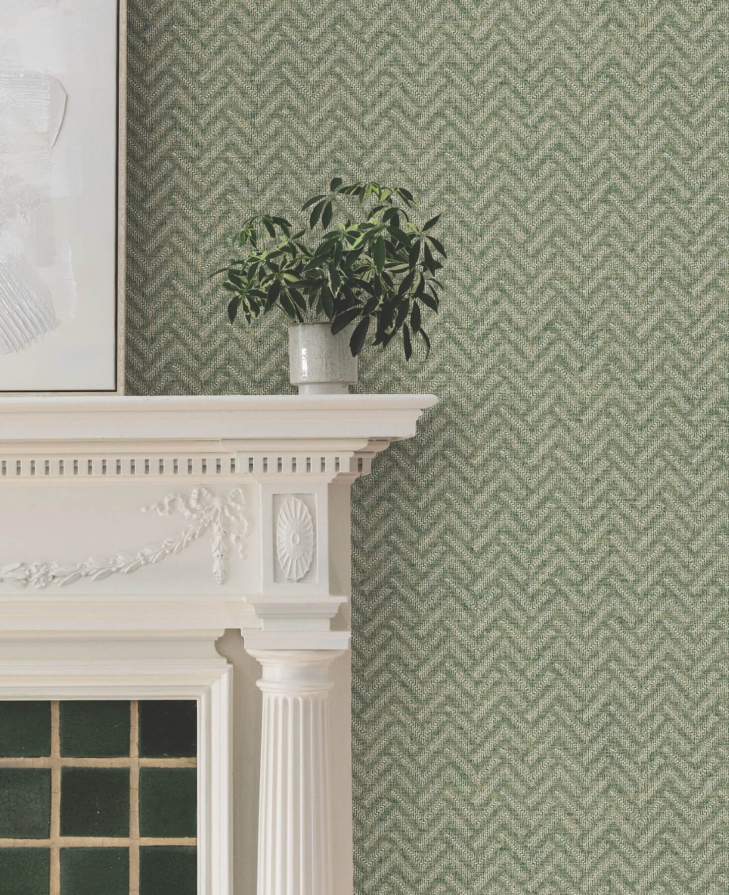 Ronald Redding Astoria Regent Wallpaper - Emerald