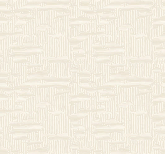 Ronald Redding Astoria Passages Wallpaper - Cream