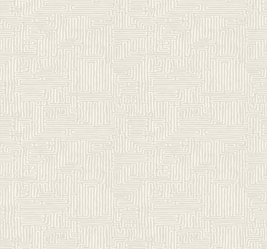 Ronald Redding Astoria Passages Wallpaper - Grey