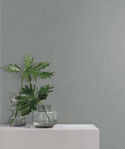 York Natural Digest Give & Take Wallpaper - Grey Blue