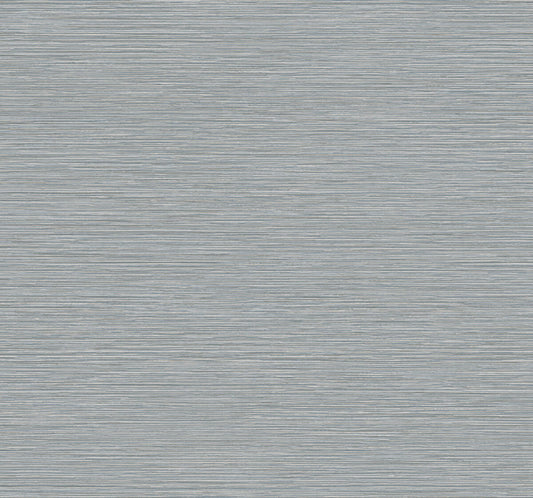 York Natural Digest Grass Roots Wallpaper - Blue Grey