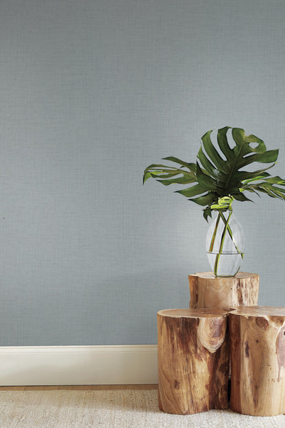 York Natural Digest Turret Wallpaper - Blue