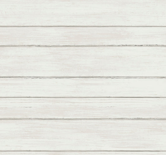 York Natural Digest Broad Side Wallpaper - White