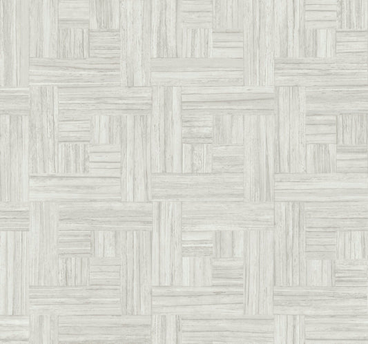 York Natural Digest Tesselle Wallpaper - White