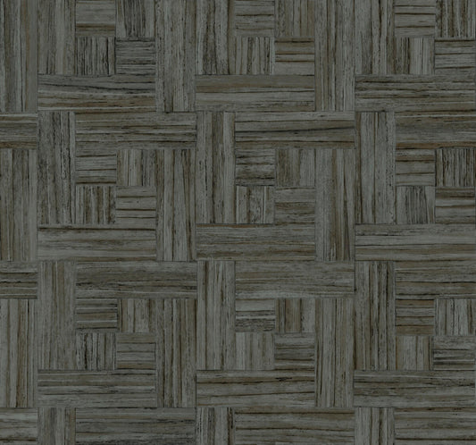 York Natural Digest Tesselle Wallpaper - Black