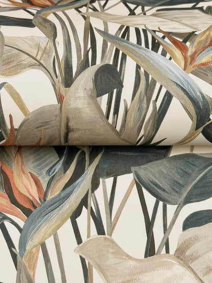 Candice Olson Natural Discovery Tropical Cabana Wallpaper - Plush Neutral