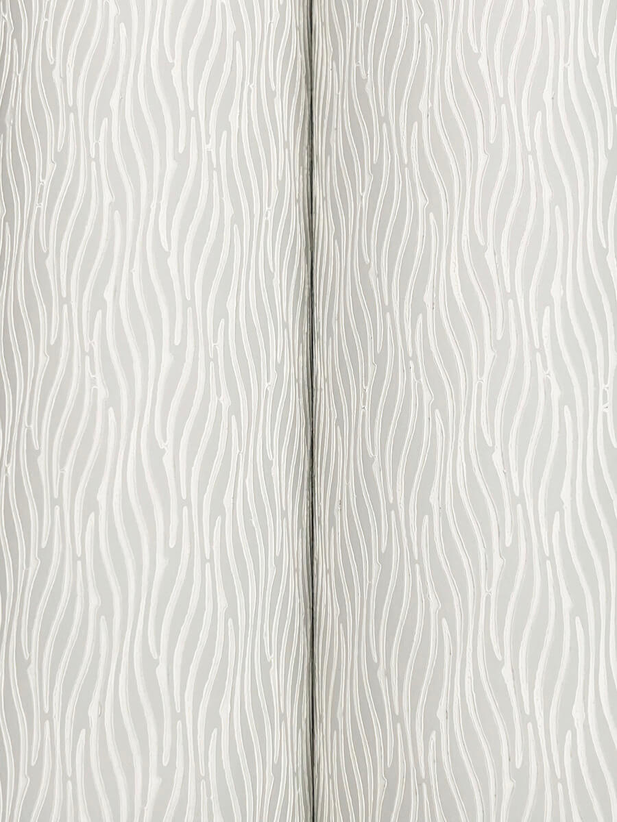 Candice Olson Natural Discovery Elevated Waves Wallpaper - Grey