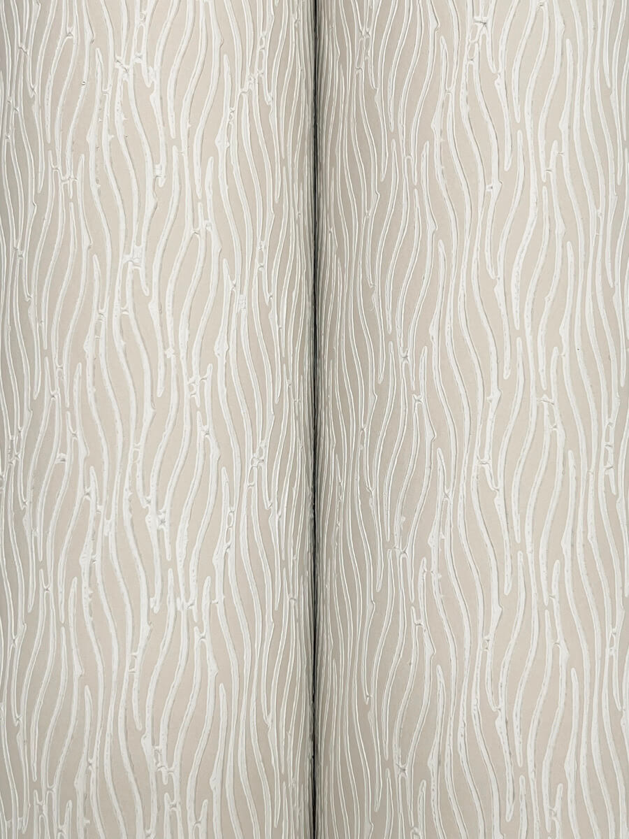 Candice Olson Natural Discovery Elevated Waves Wallpaper - Taupe