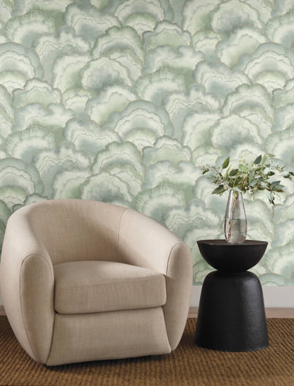 Candice Olson Natural Discovery Abalone Fans Wallpaper - Seaglass