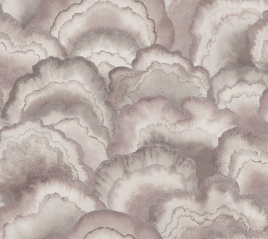 Candice Olson Natural Discovery Abalone Fans Wallpaper - Lavender
