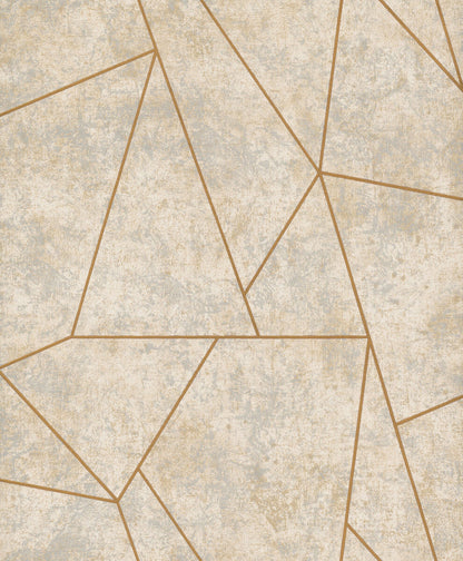 Antonina Vella Modern Metals Collection Wallpaper - SAMPLE