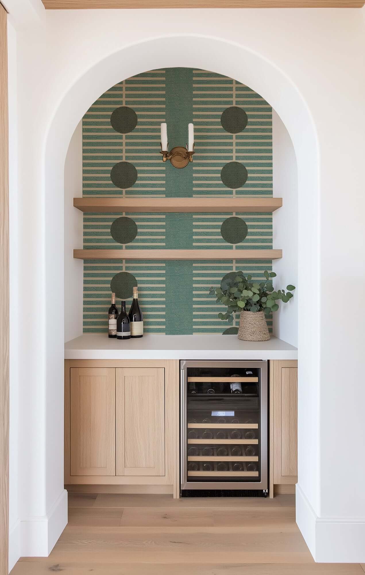 Mitchell Black Nomalanga Wallpaper - Green Jewel