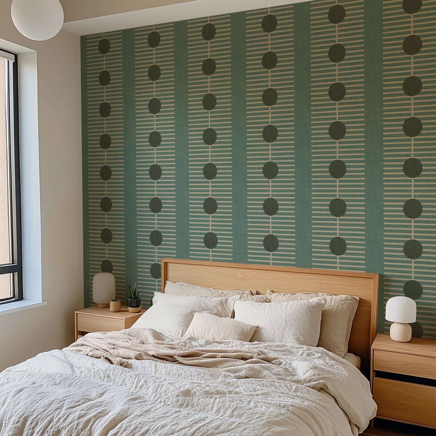 Mitchell Black Nomalanga Wallpaper - Green Jewel